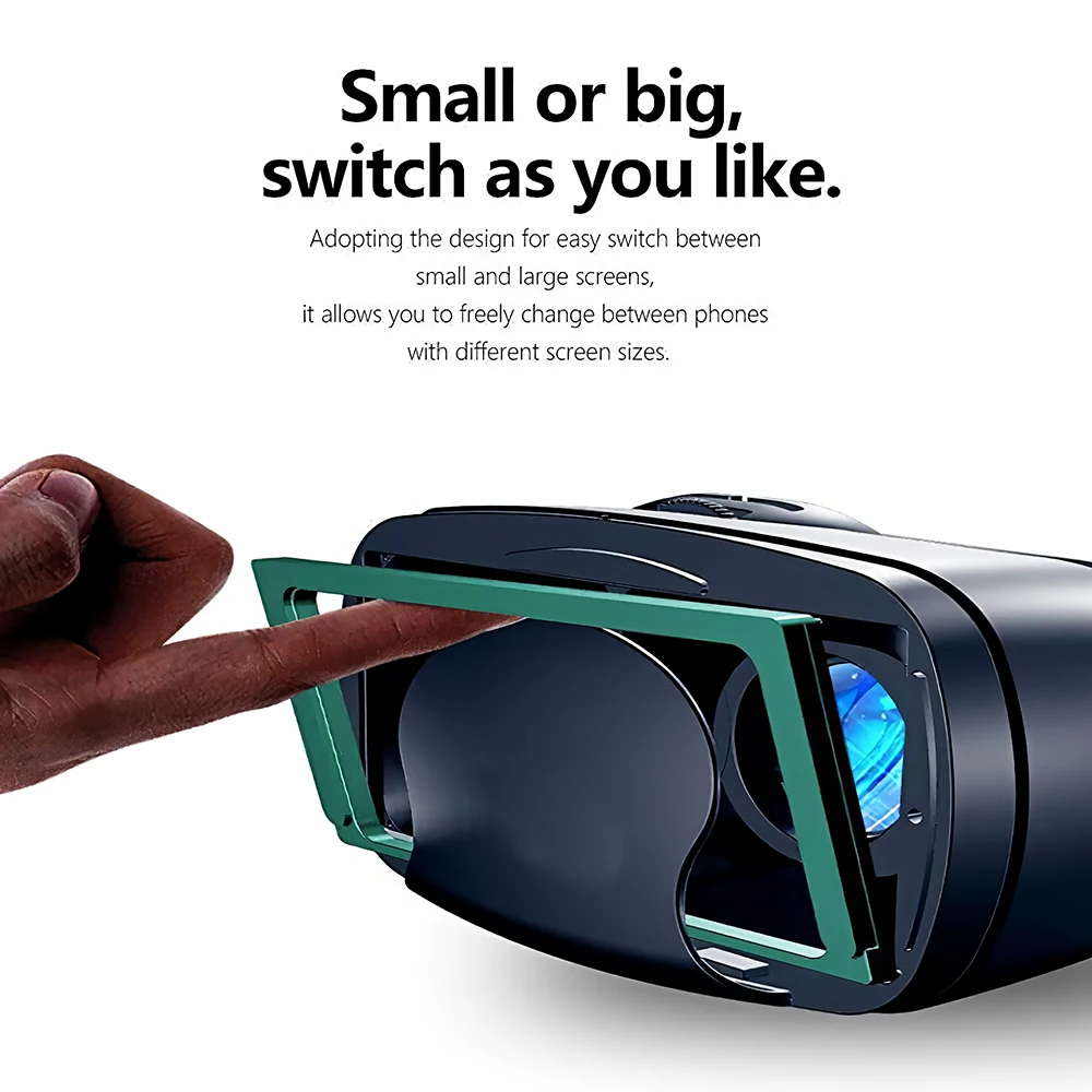 5~7 palčni Široki kot za VR Očala Polje Za Pametni telefon Očala za VRG Pro 3D VR Očala za Navidezno Resničnost celozaslonskem Visual