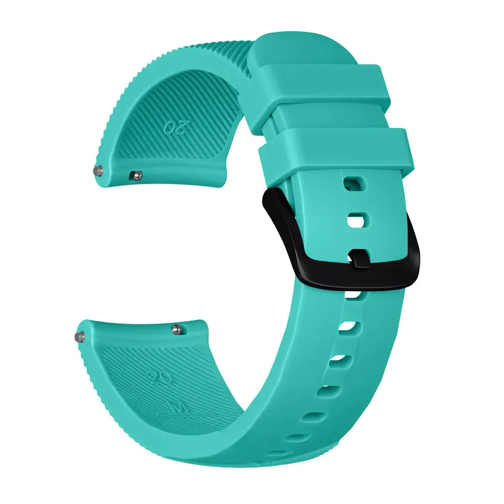 20 mm silikonski Watchband trak Za Huawei Honor Watch ES Smart Zapestnice Zapestnica WristStrap za Huami Amazfit GTS 2 Pribor