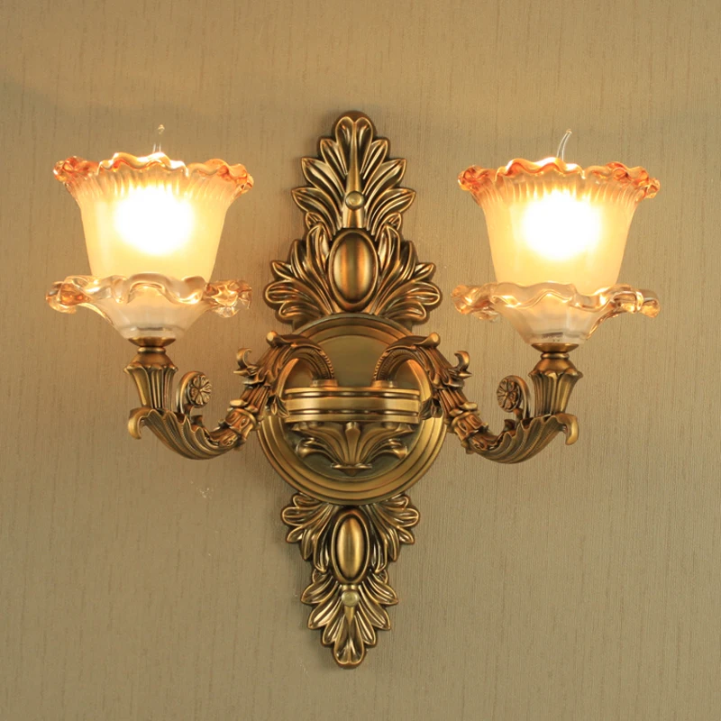 Zlato Bron crystal stenska svetilka Evropske dnevna soba ozadju lučka spalnica postelji svetilko Restavracija koridor oltarja stopnicah svetlobe