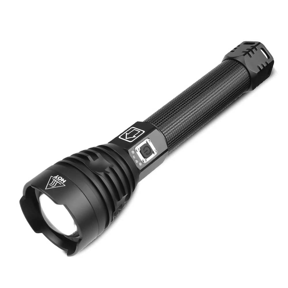 XHP90 USB Polnilna LED Svetilka Močna Baklo Super Nepremočljiva Zoom Lov Baklo Luči Uporabo 18650