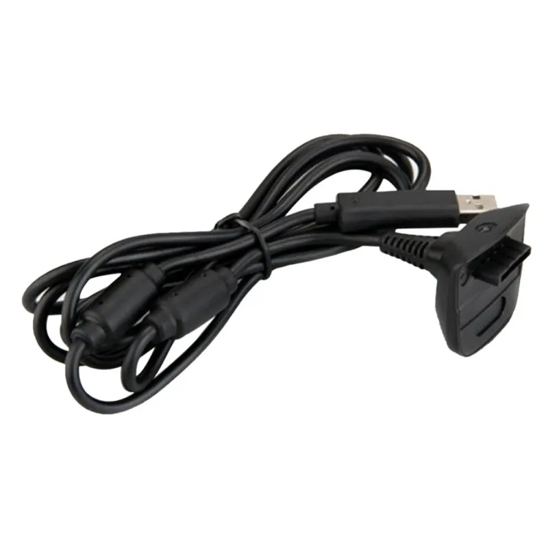 2 v 1 Polnilnik USB Kabel Kabel Kabli Za Microsoft Xbox 360 Polnjenje USB Žična za XBOX360 Krmilnik Video Igre Pribor