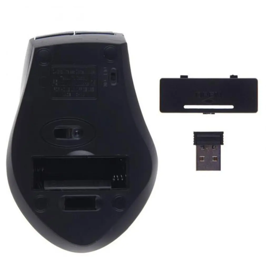 Brezžični Igra z Miško 2,4 GHz Nastavljiv Optični Miške USB Sprejemnik Ultra Tanek Varčevanja z Energijo Brezžična Miška Za Prenosni računalnik Desktop