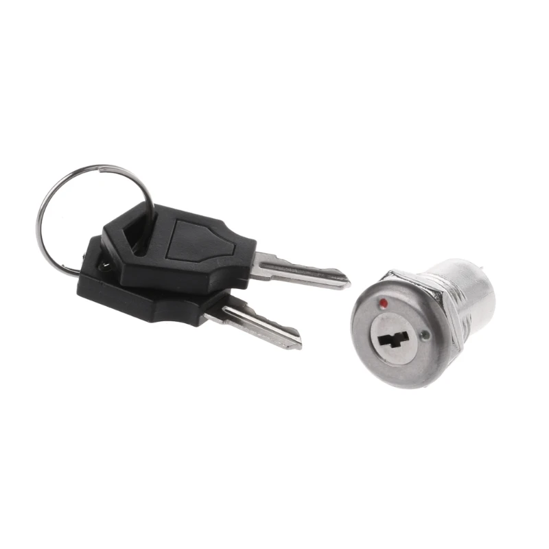 Tipka za Vklop/IZKLOP Zaklepanje S1203 Stikalo za Zaklepanje Telefona Varnostno Napajanje Ključavnice S Ključi