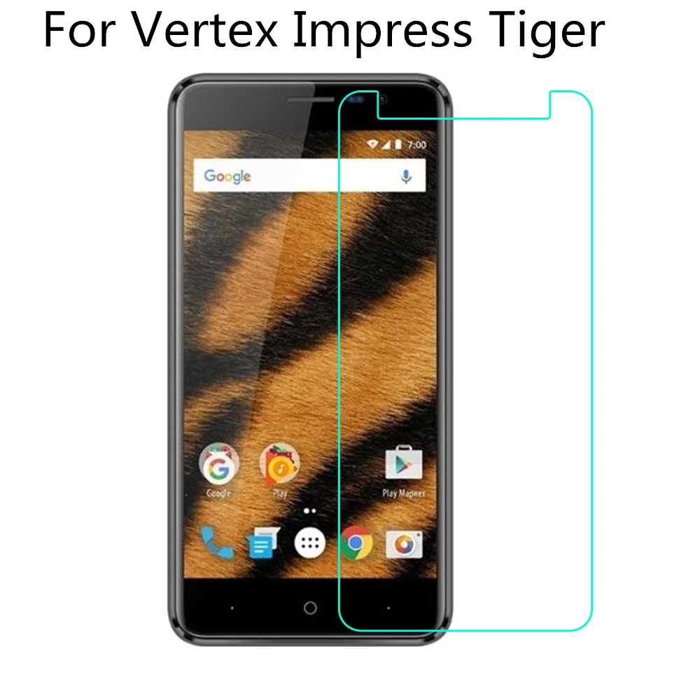 Ultra-tanko Kaljeno Steklo za Vertex Vtis Tiger Premium Zaščitnik Zaslon Kaljeno Zaščitno folijo za Vertex Vtis Tiger