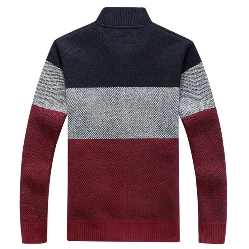 2020 Novih Moških jeseni, pozimi jopico zadrgo pulover zgosti plus žamet Proti-vrat moške svoboden topel pulover plašč 1209