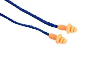 10Pcs Mehki Silikonski Strip Ušesni Čepi za Ušesa Zaščitnik Večkratno uporabo opreme za Varovanje Sluha, Zmanjšanje Hrupa, ki Čepi Earmuff