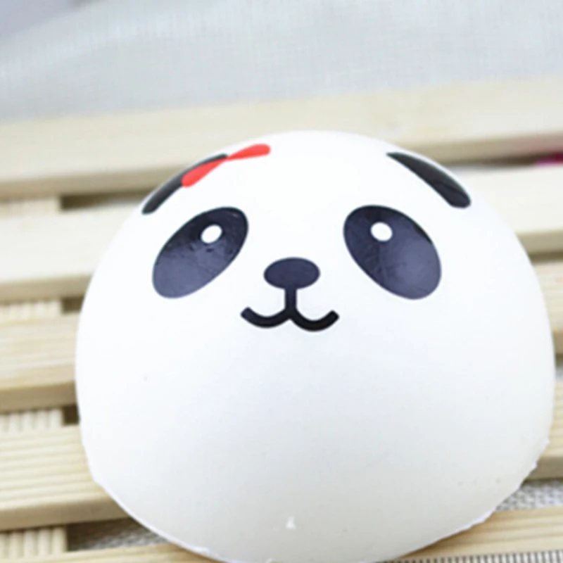 1PCS 4 cm Kawaii Mehko Panda privoščite kavico ali koktejl Čare Kruh, Žemljice Igrače Pretvarjamo, Igrače cute darila