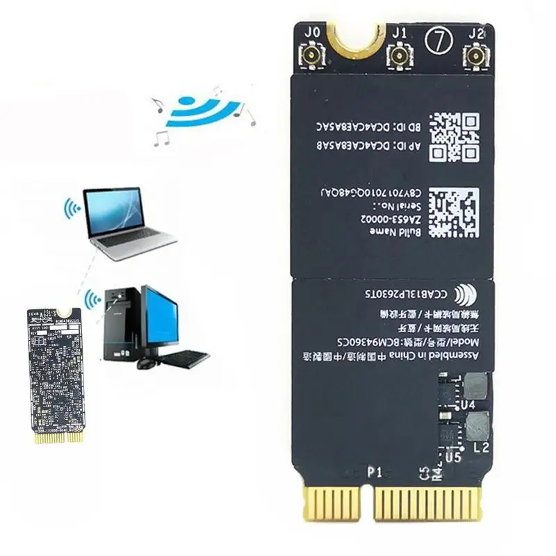 WIFI brezžični Bluetooth 4.0 Omrežna kartica BCM94360CD Za 13