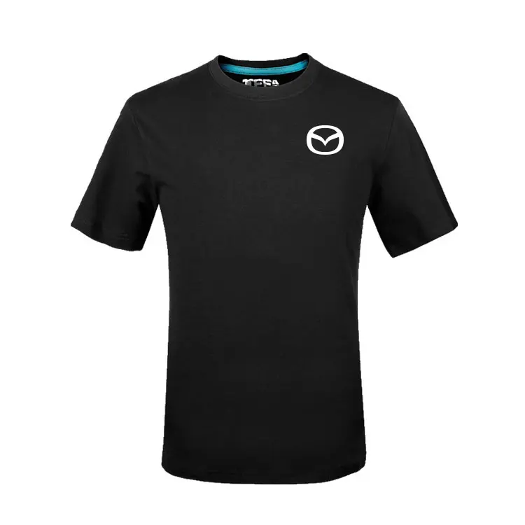 Nov poletni kratka sleeved Mazda T-shirt za moške, ženske osebnosti T shirt barvo vrhovi