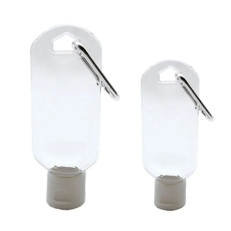 5Pcs Prenosni Prazno Hand Sanitizer Steklenice Potovanje Velikosti Lovilca Keychain Steklenice 425B