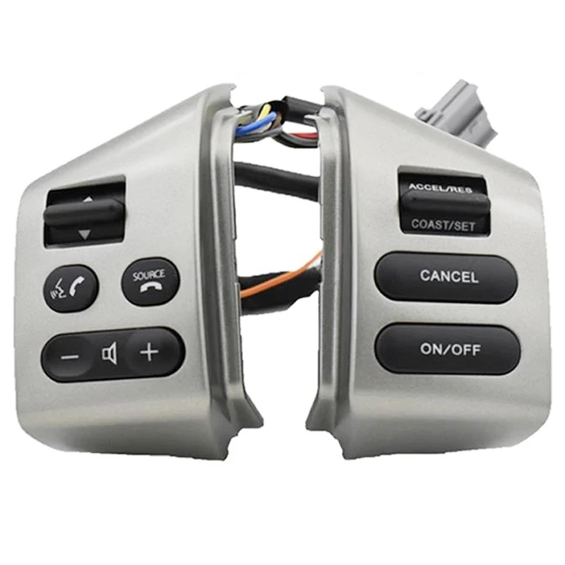 Par Volan Gumbi za Nadzor Smart Remote s Kabli Srebrni Gumb za Nissan SYLPHY LIVINa & TIIDA