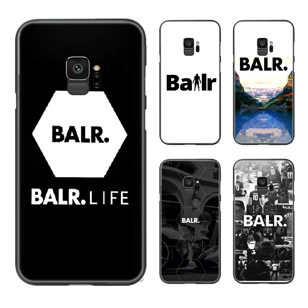 Luksuzne blagovne znamke BALR Telefon Primeru Pokrovček Za Samsung Galaxy A10 A20 A30 E A40 A50 A51 A70 A71 J 5 6 7 8 S črno prime mehki Etui