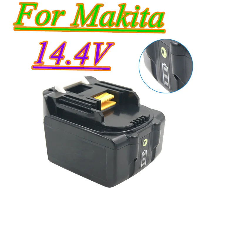 Novo 14,4 V 10000mAh Litij-ionska Baterija Za MAKITA BL1430 BL1415 BL1440 194066-1 194065-3 Električne Energije Orodje