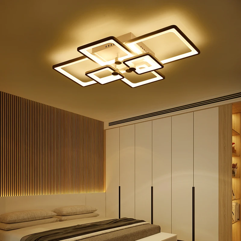 Sodobni LED stropni lestenec, akril luči luči za spalnice, dnevna soba lampadario koncertni Lustre Lestenec Razsvetljavo AC85-265V