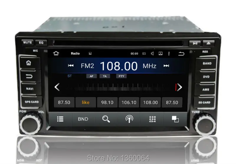 2 din 8 Core RAM 4 GB Android 9.0 avto GPS, Primerni za Subaru Gozdar 2008 -2011 Avto DVD Predvajalnik, GPS Radio Stereo Vodja enote WIFI