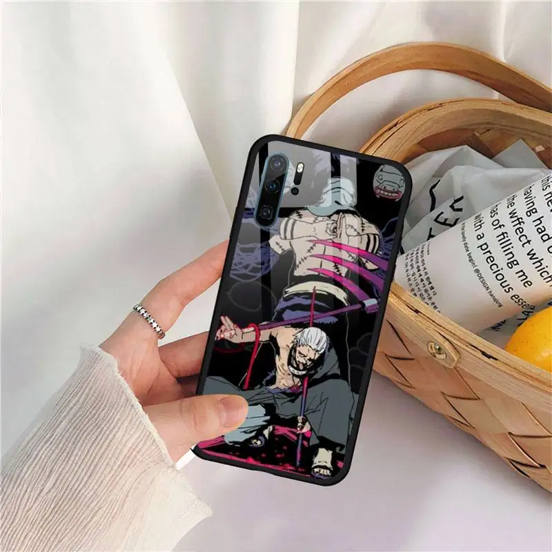 Naruto Sharingan Telefon Primeru Kaljeno steklo za Huawei P9 P10 P20 P30 Pro Plus, Lite Mate 9 NOVA 3E 3I