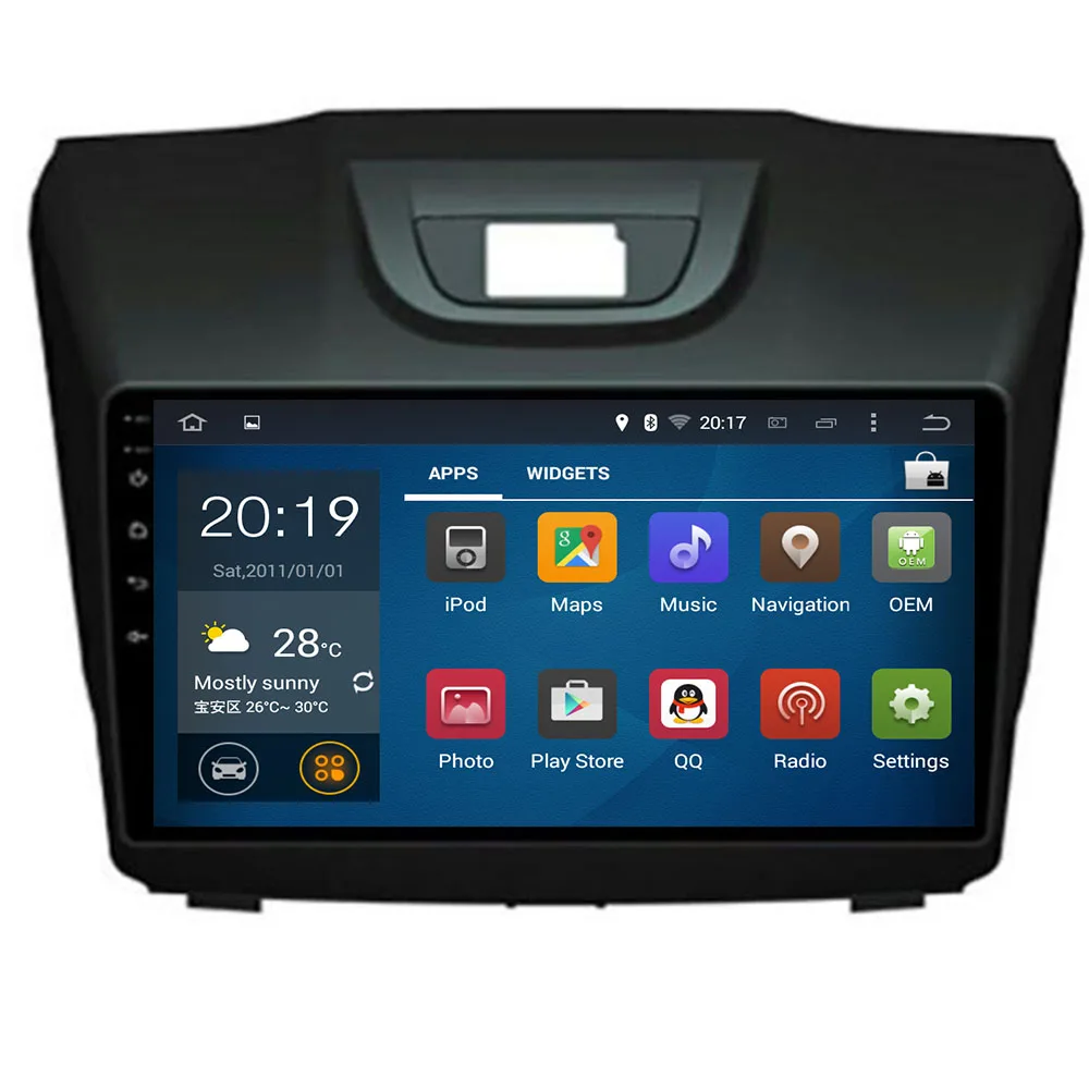 Android 10 Avto DVD Predvajalnik Za Chevrolet Holden S10 TRAILBLAZER COLORADO ISUZU DMAX GPS Radio Audio Večpredstavnostna Stereo