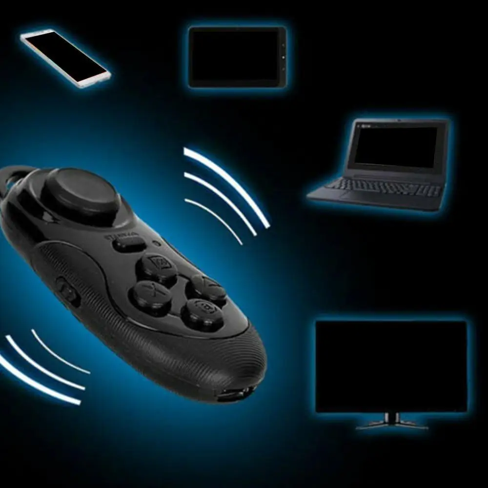 Mini Bluetooth Gamepad VR Krmilnik Brezžična tehnologija Bluetooth Za Android/IOS Igre Pametni V4.0 Palčko Za VR PC Ročaj Igra D5K0