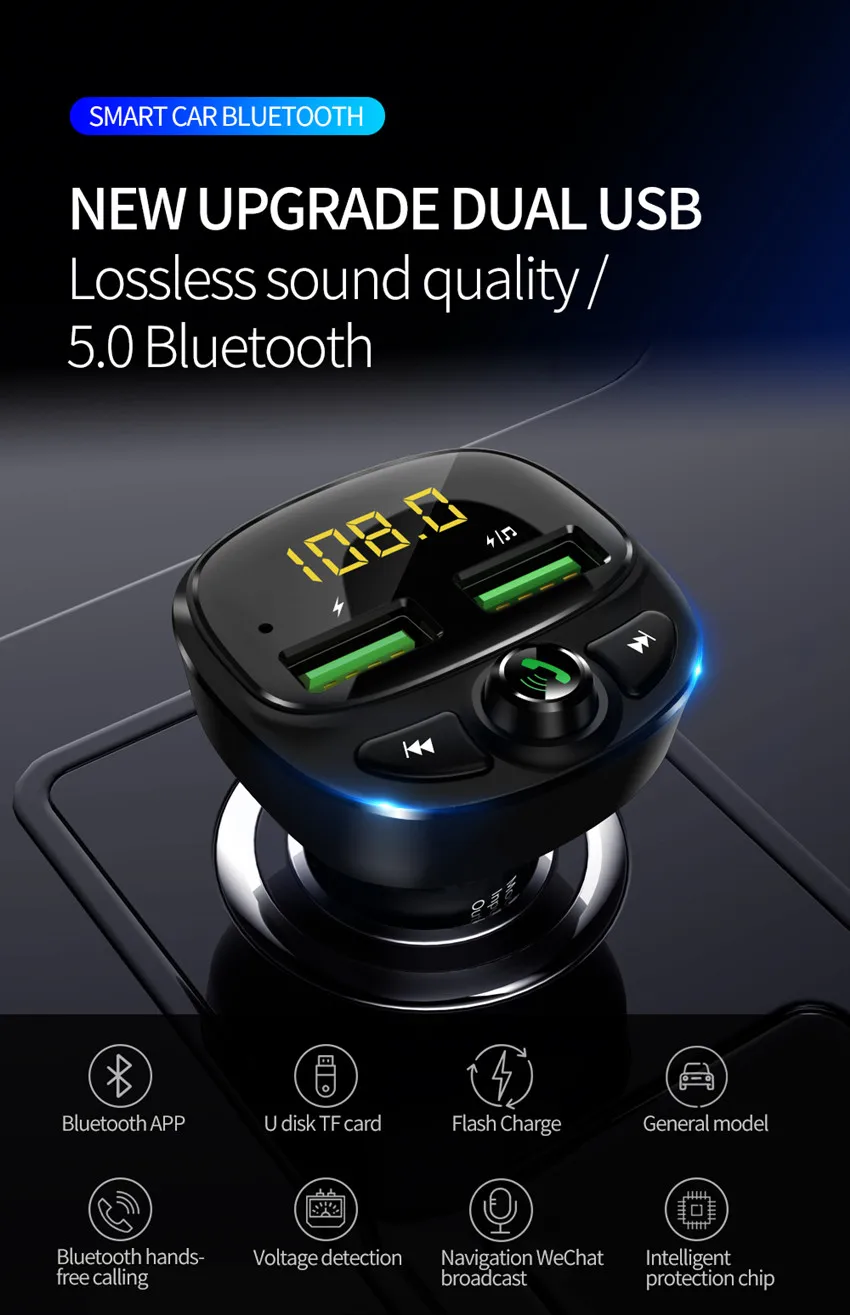 Avto Bluetooth 5.0 Ukv-MP3 Predvajalnik, USB Polnilec Za Lexus RX NX GS CT200H GS300 RX350 RX300 Seat Leon Ibiza Altea MG 3