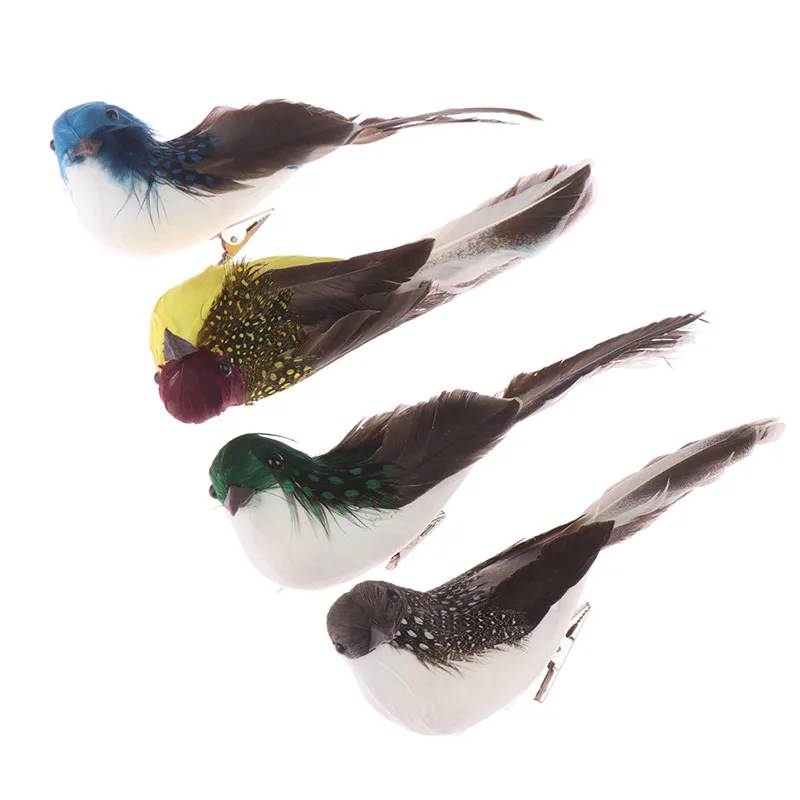 Ročno Izdelane Simulacije Papiga Inovativnih Pero Travnik Figur Ornament Živali, Ptic Vrt Ptica Prop Dekoracijo Dropshipping