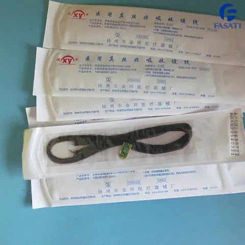 1bag Medicinske tkane nit, žica pas tieclasps skladu 20x60cm medicinske šivanje žice