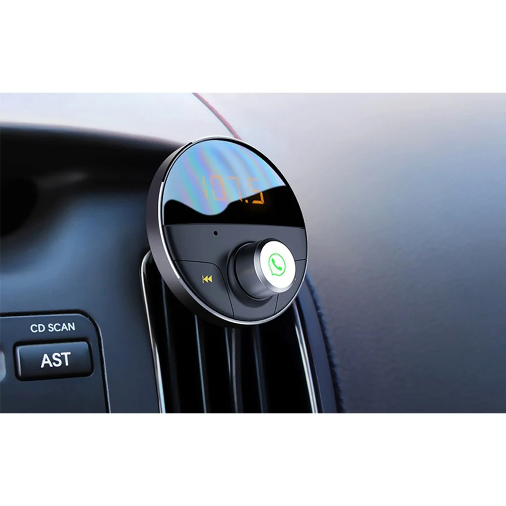 UKV-Oddajnik Avtomobilski Prostoročni Brezžični Bluetooth MP3 AUX avdio TF kartice za predvajanje Pametnih MP3 Predvajalnik Auto Avto USB Adapter