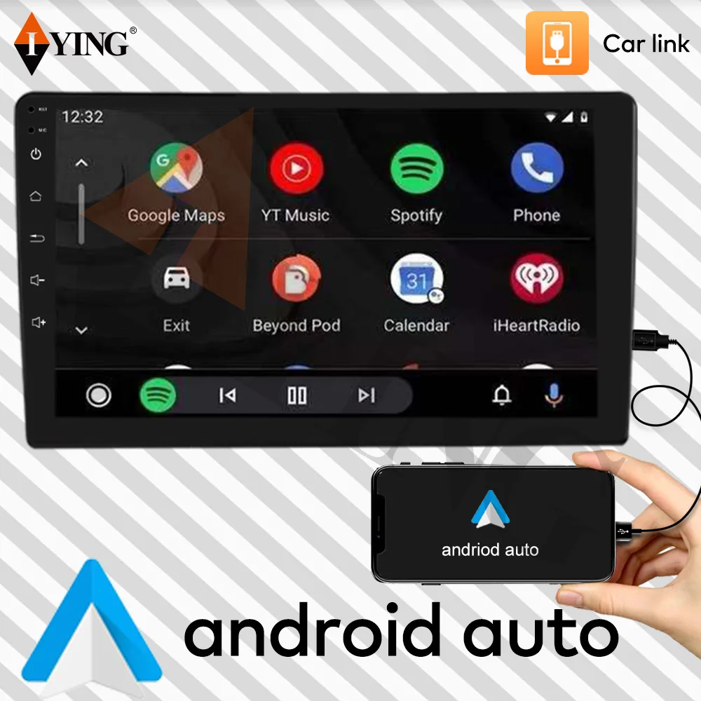 IYING Android Auto Carplay Za Toyota Corolla 11 2013-2016 Avto Radio Večpredstavnostna Video Predvajalnik Navigacija GPS Android 10 Zaslon