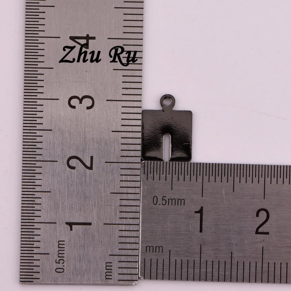 ZHU RU 20pcs/lot 11*8.2 mm Vrata Bumerang skrite naprave obliko Ogrlica Priključek Letnik Čar Nakit Priključki za DIY