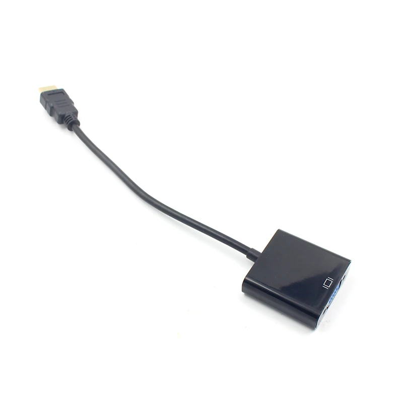 1080P Mikro HDMI na VGA Avdio Pretvornik Kabel Moški-Ženska z USB podporo napajanja kabel Za HD HDTV Prenosni RAČUNALNIK