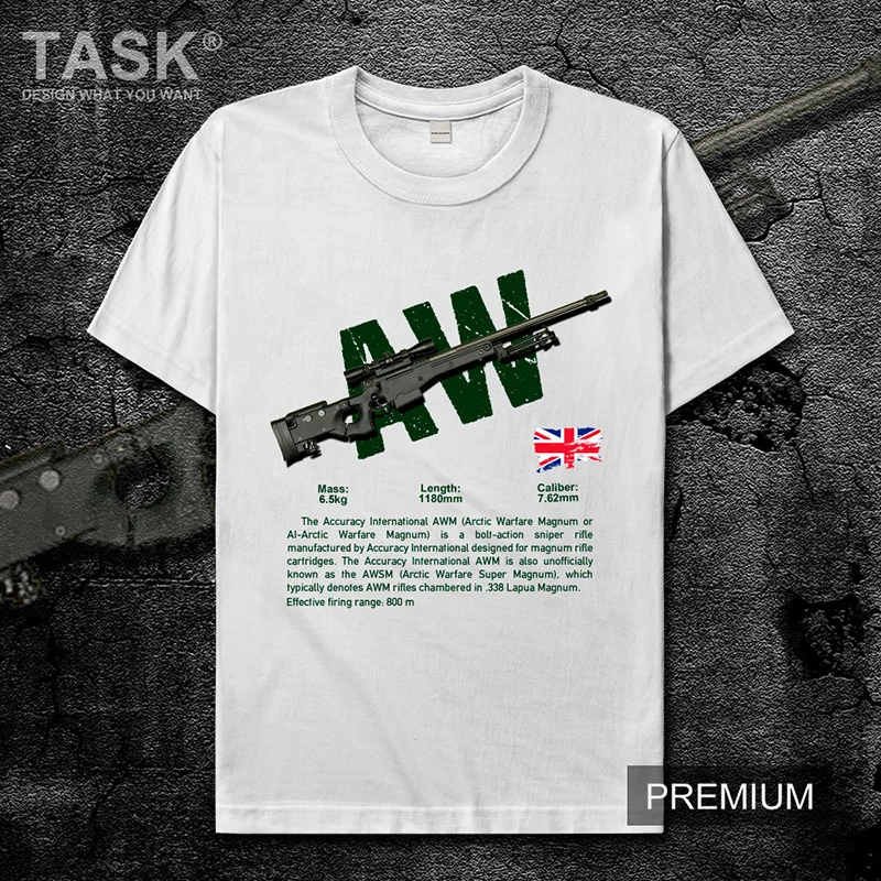 UK AW Ostrostrelec Puška shootout igre CSGO navijači bombaža, kratek rokav Mens T-shirt jedi igra ulične vrhovi tiskanje tees ulične