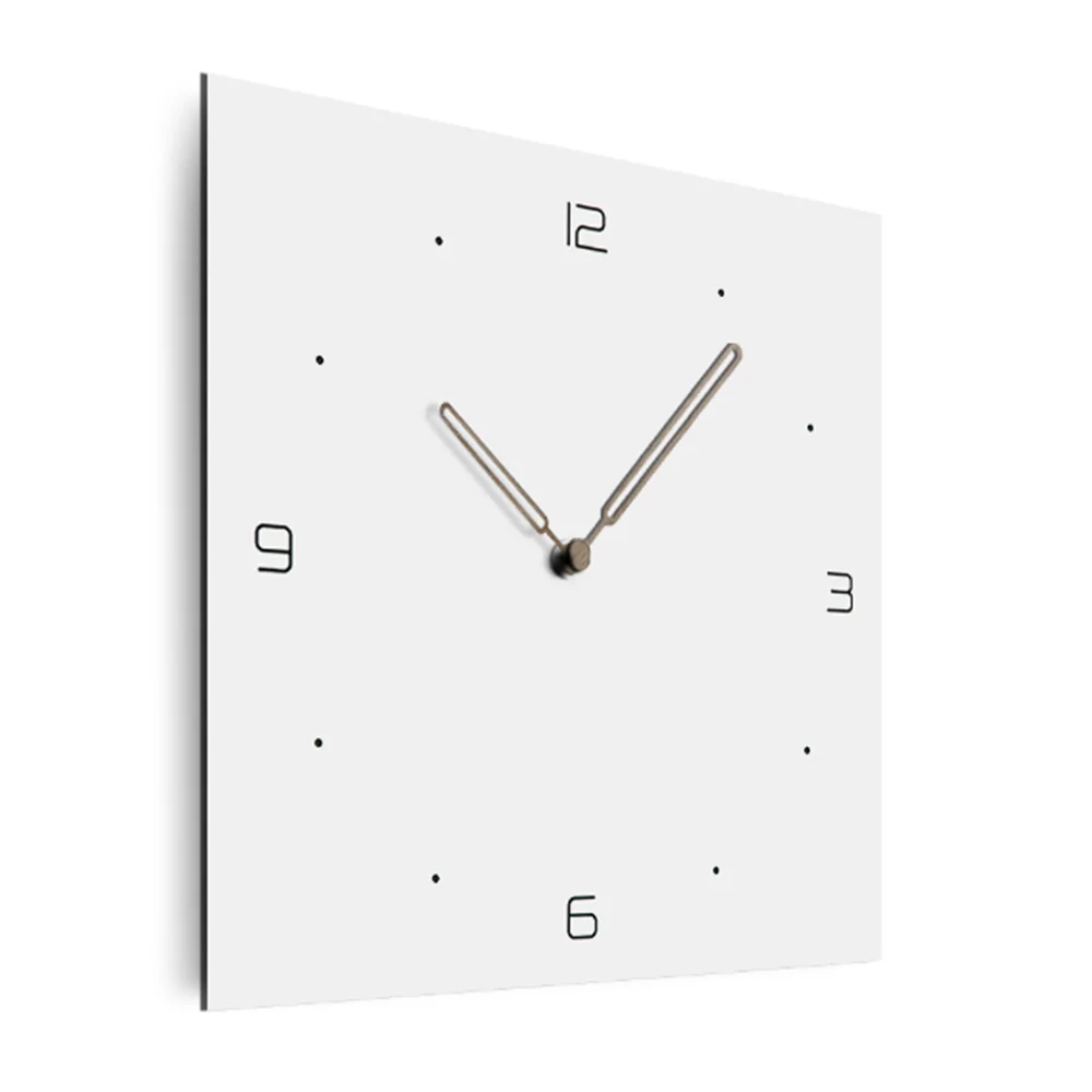 Izklop stenske ure moda ustvarjalne osebnosti lesa doma dekoracijo krat quartz morden design saat reloj de pared horlose