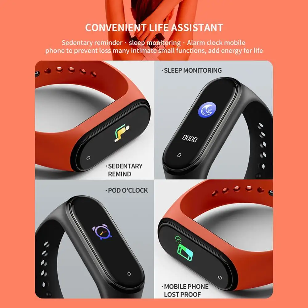 Fitnes MT10 Smart Šport Zapestnica Dejavnosti Tracker Telesne Temperature Health Monitor za Moške, Ženske Smartwatch za IOS Android