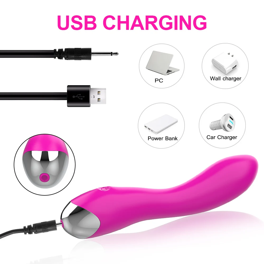 IKOKY G Spot Vibrator AV Palico 20 Hitrosti Stimulator Klitorisa USB Polnjenje Vaginalne MassagerFemale Masturbator Sex Igrače za Ženske