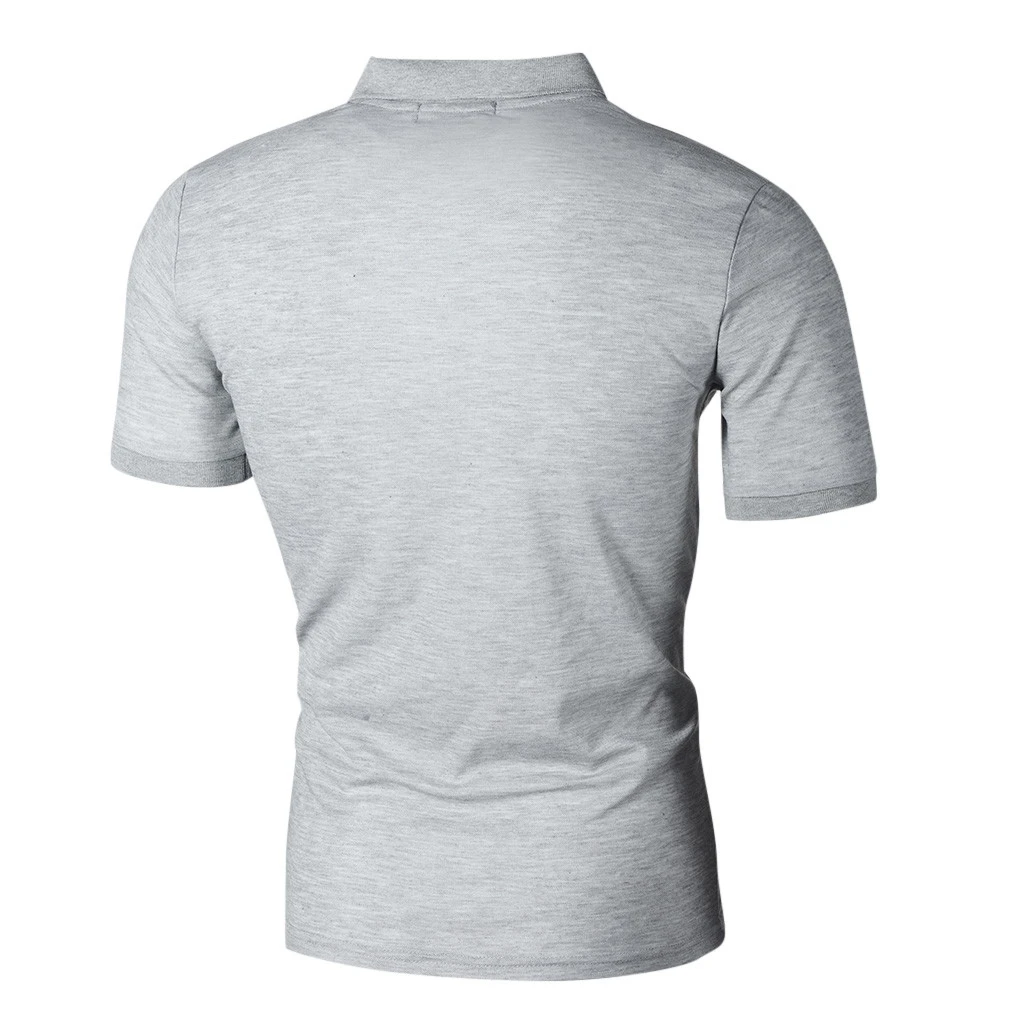 JAYCOSIN Modno Osebnost moška T-Shirt 2019 Poletje Priložnostne Slim Kratek Rokav Žepi Camisetas Hombre Dropshiping 19JUN4