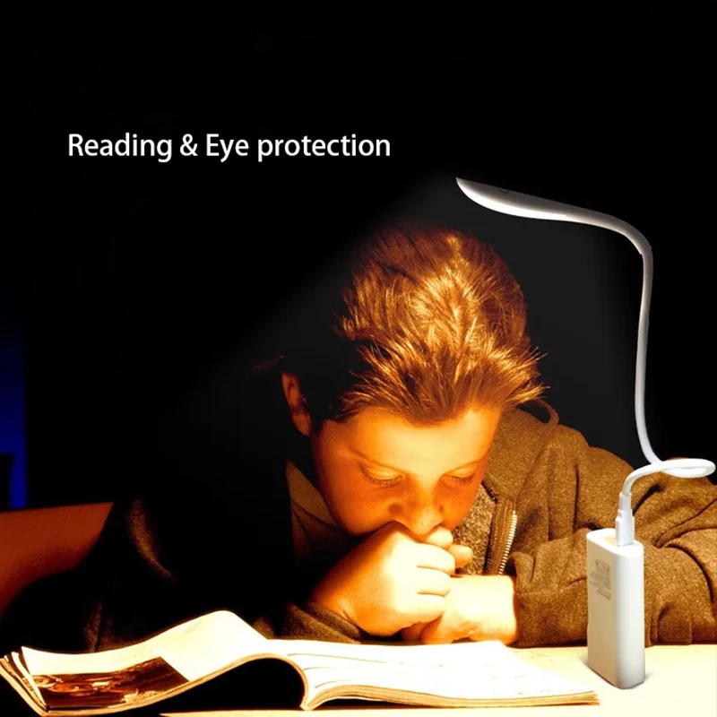 Dotik Zatemniti led Desk Svetlobe, Oči Zaščito usb knjiga branje Svetilka Ultra Svetla Prilagodljiv USB lučka za Prenosni računalnik Prenosni PC Računalnik