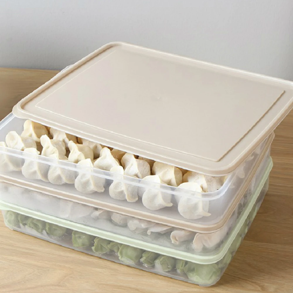 Enoslojni Hladilnik Hrane Cmoki so Nepredušno zaprte Plastična Škatla za Shranjevanje Posode za Gospodinjstvo škatla za shranjevanje za shranjevanje orodja