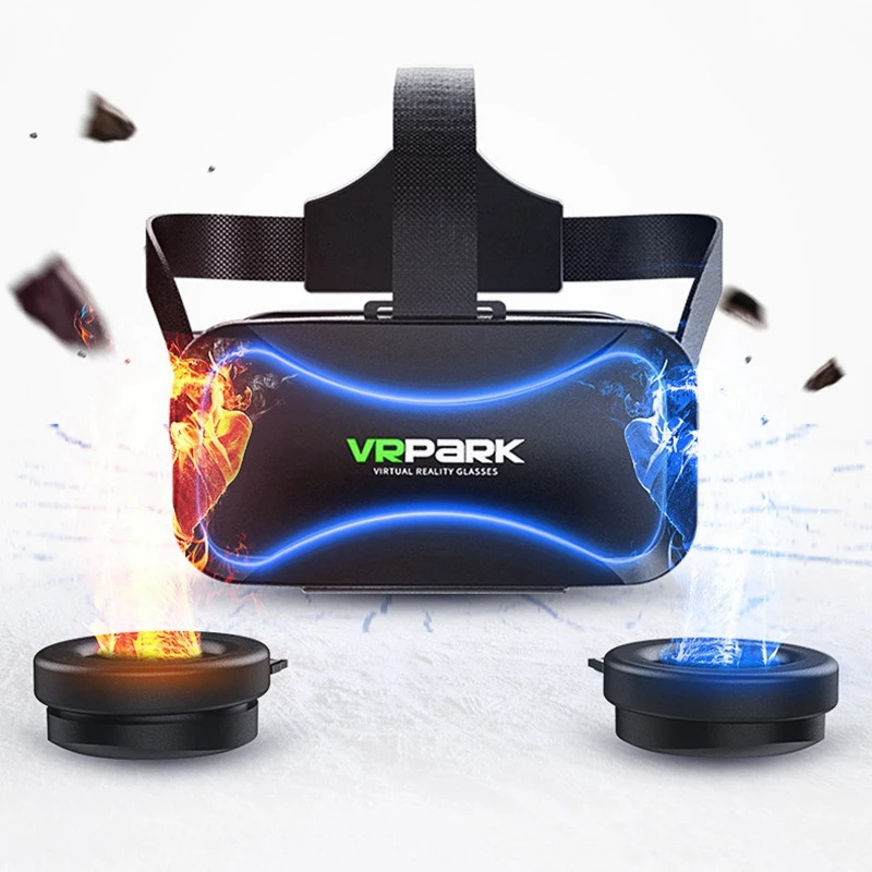 VRPARK VR Virtualne Realnosti Glasse s Krmilnik 3D VR Slušalke za iPhone, Android Pametni telefon 4.5-6.7-Palčni