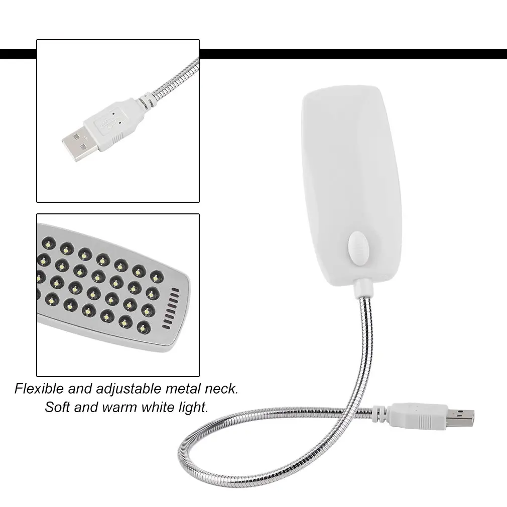 1pcs Svetlo 28 LED USB Mini Lahka, Prilagodljiva Računalnik Lučka za Prenosni RAČUNALNIK Desk Branje roza USB LED Lučka