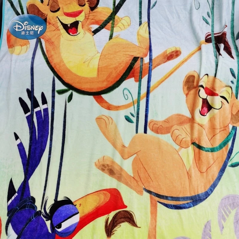 Disney Mahati Levji Kralj Simba Mehka In Lahka Odeja Otroke, Fante In Dekleta Poletje Raztegljiv Kavč Uporabo 150*200 Odejo