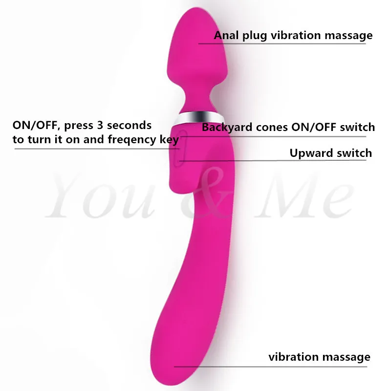 AV Vibratorji Sex Igrače za Žensko USB Polnilne Čarobno Palico Massager G-Spot z vibriranjem Dildo Analni Vibrator Seks Odraslih Izdelka