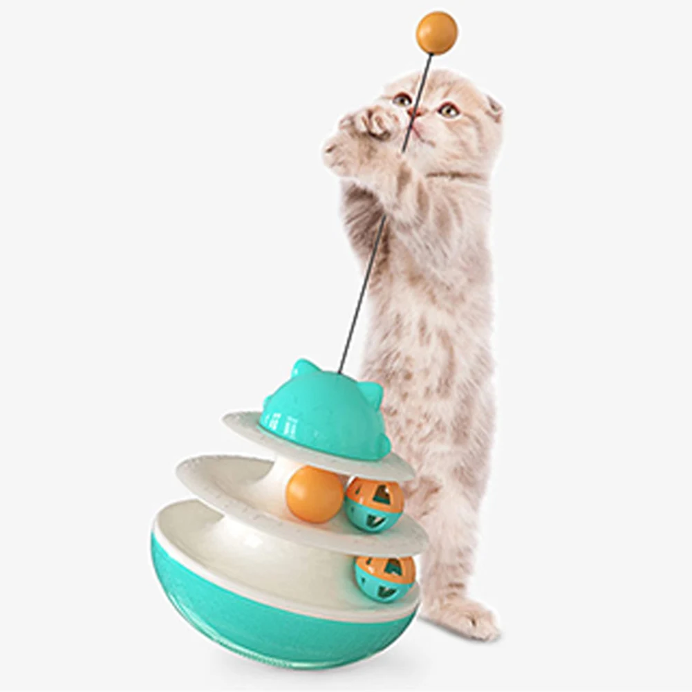 Mačka Svetlobna Žogo Inteligence Interaktivni Pet Skladb Ploščo Dve Stopnje Hišne Vajo Igranje Smešno Molarno Skladbo Gramofon