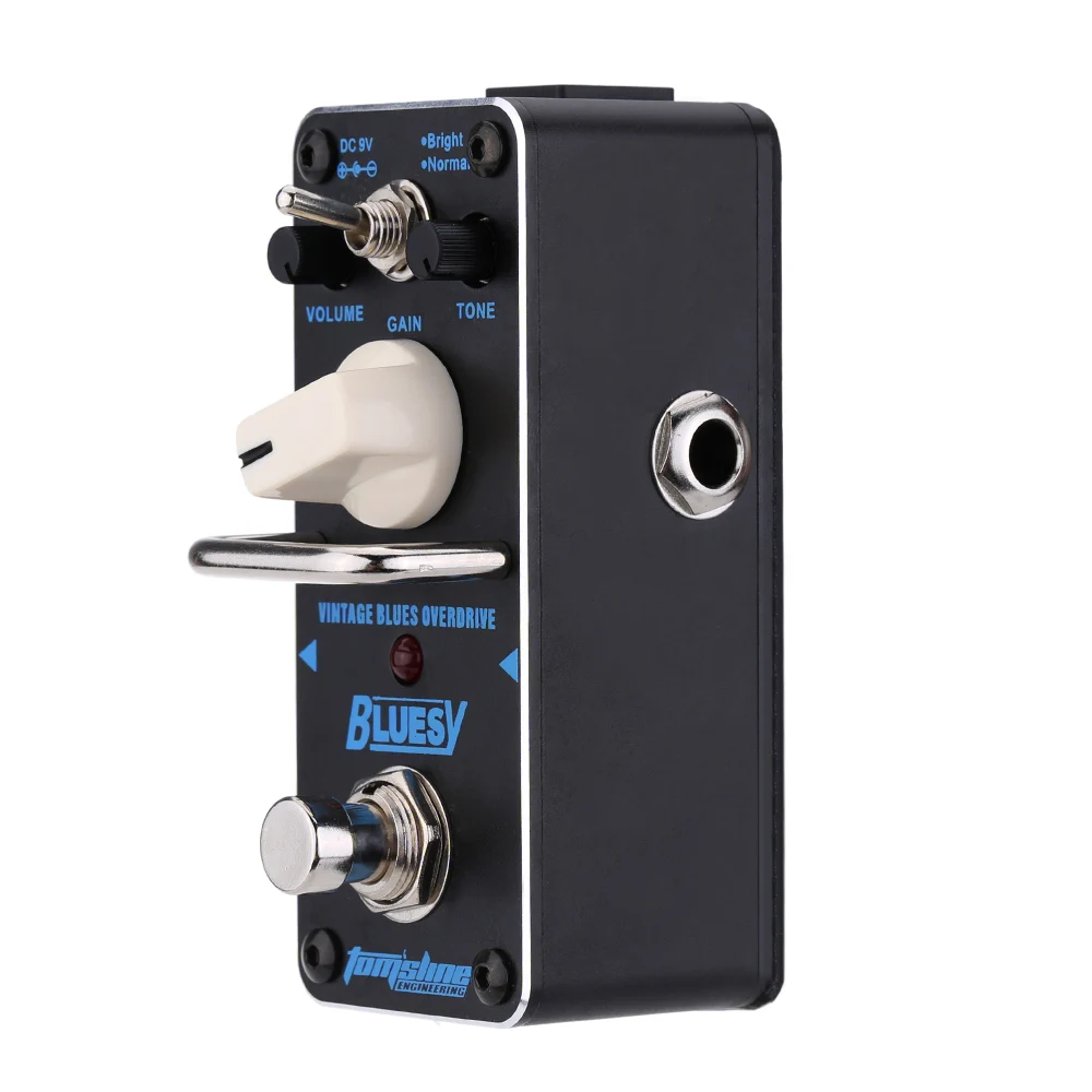 AROMA ABY-3 Bluesy Letnik Blues Overdrive Mini Električna Kitara Učinek Pedal s True Bypass Visoko kakovost Kitare Dodatki