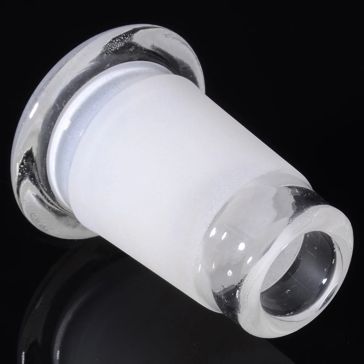 14 mm Ženski do 18 mm Moški prozornega Stekla Lab Expander Reducirni Adapter, Priključek za Naftne Ploščadi Stekla Hookah Cevi Skledo Vode, Cevi