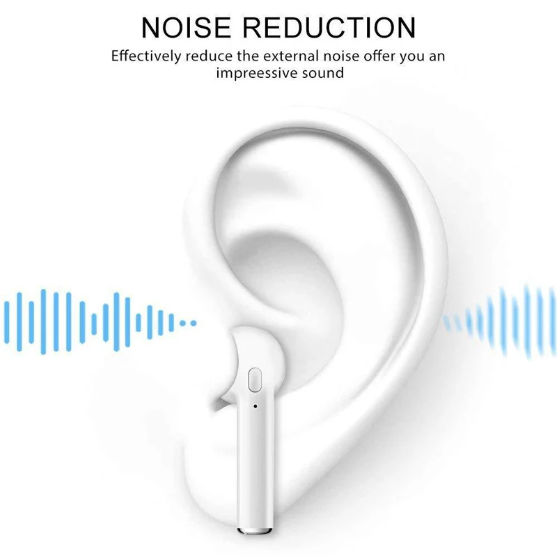 I7s TWS Brezžične Bluetooth Slušalke Stereo Slušalke Slušalka S Polnjenjem Polje Za iPhone 12 11 Pro Max Android, IOS Sistemi