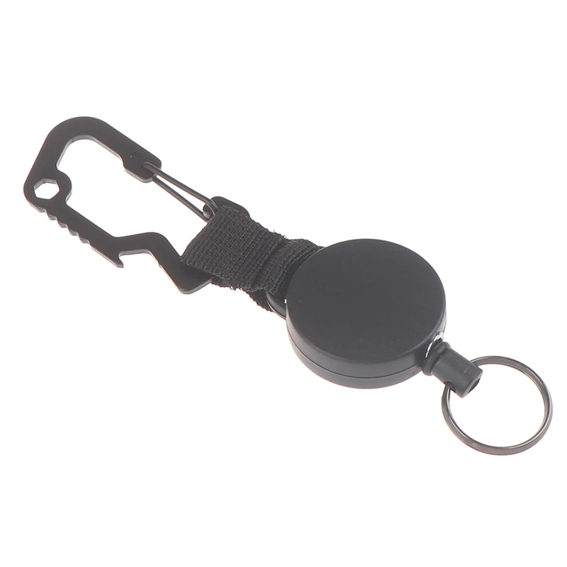 1pc Zložljive Keychain - Težka Značko Nosilec Koluta S Multitool Carabiner Posnetek,Key Ring Z Jeklene Žice Kabel Do 25