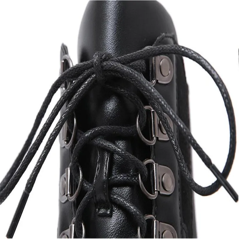 2019 Nov vzorec Visoke pete, škornji 17 cm Vrhunske kakovosti, čevlje, ženska Moda topla Nepremočljiva škornji 7CM Ženske Čevlje ZDA 3-8 9