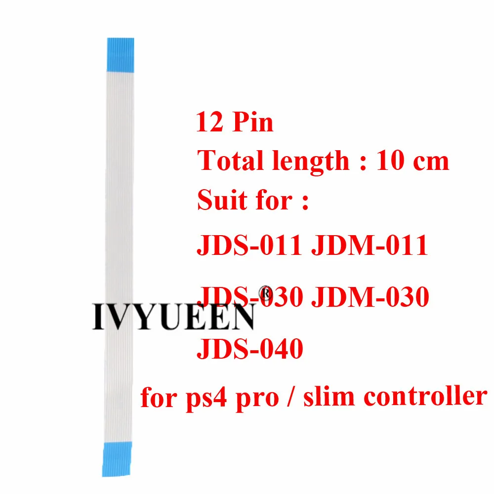 IVYUEEN 100 Kos 12 14 Pin za Sony Dualshock 4 Playstation 4 PS4 Pro Slim Krmilnik Power Flex Notranji Kabel za Popravilo Delov