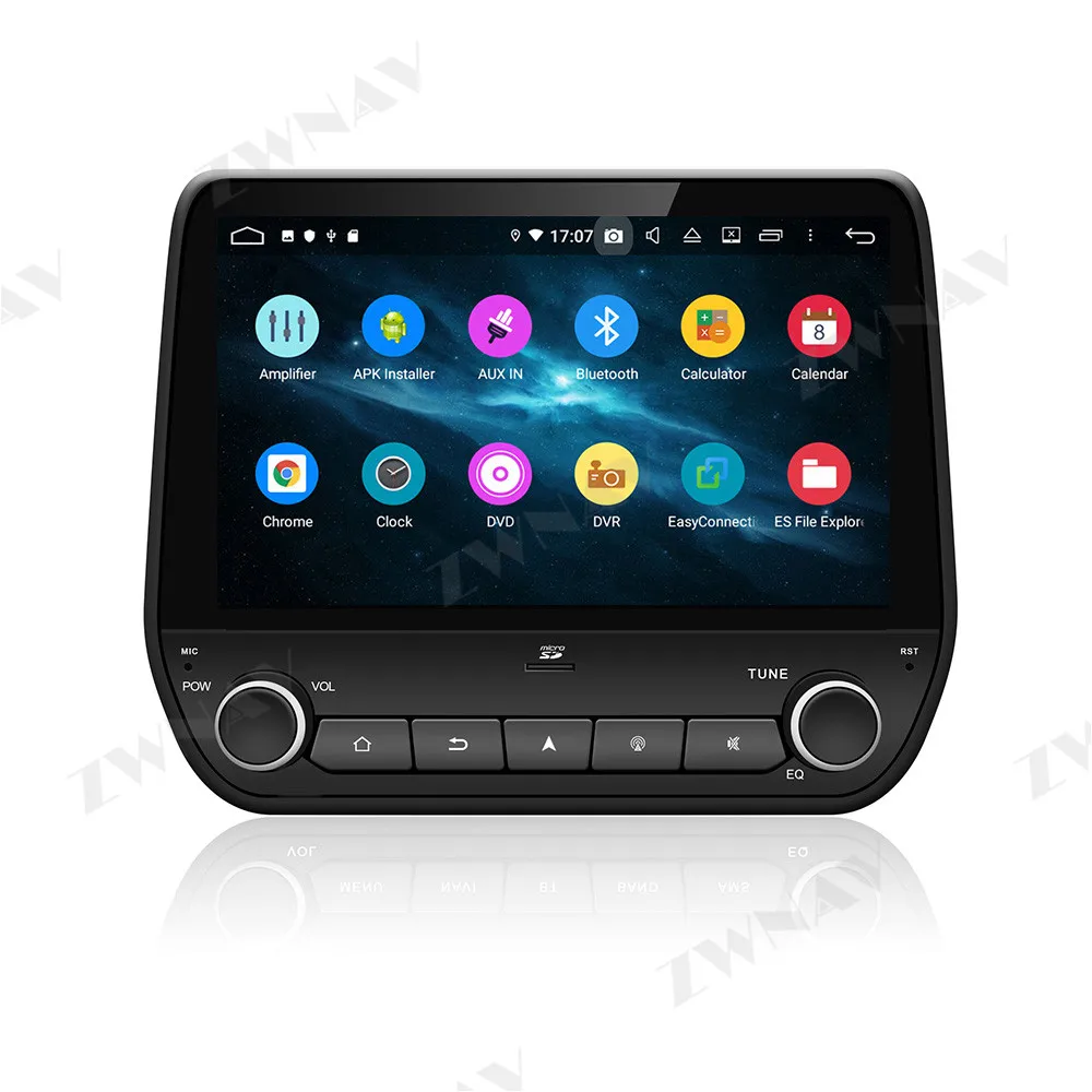 Carplay Radio 128G Android 10 GPS Avdio Navigacija DVD Predvajalnik Za Ford Ecosport Fiesta 2017-2018 Vodja Enote Stereo Večpredstavnostnih