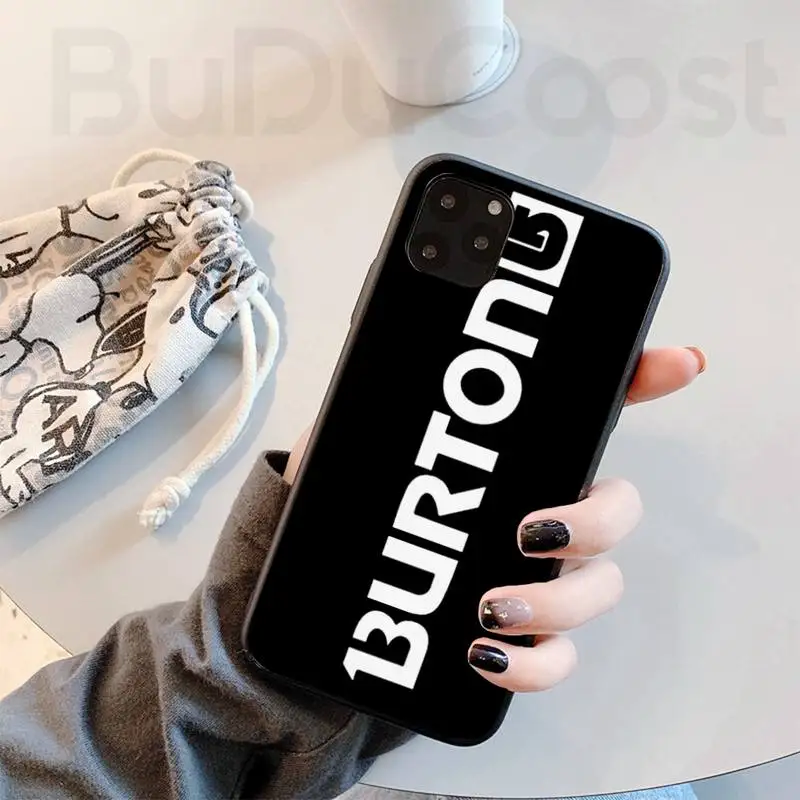 Moda Deskanje na snegu blagovne znamke Burton Primeru Telefon za iPhone 8 7 6 6S Plus X 5S SE 2020 XR 11 12 Pro mini pro XS MAX