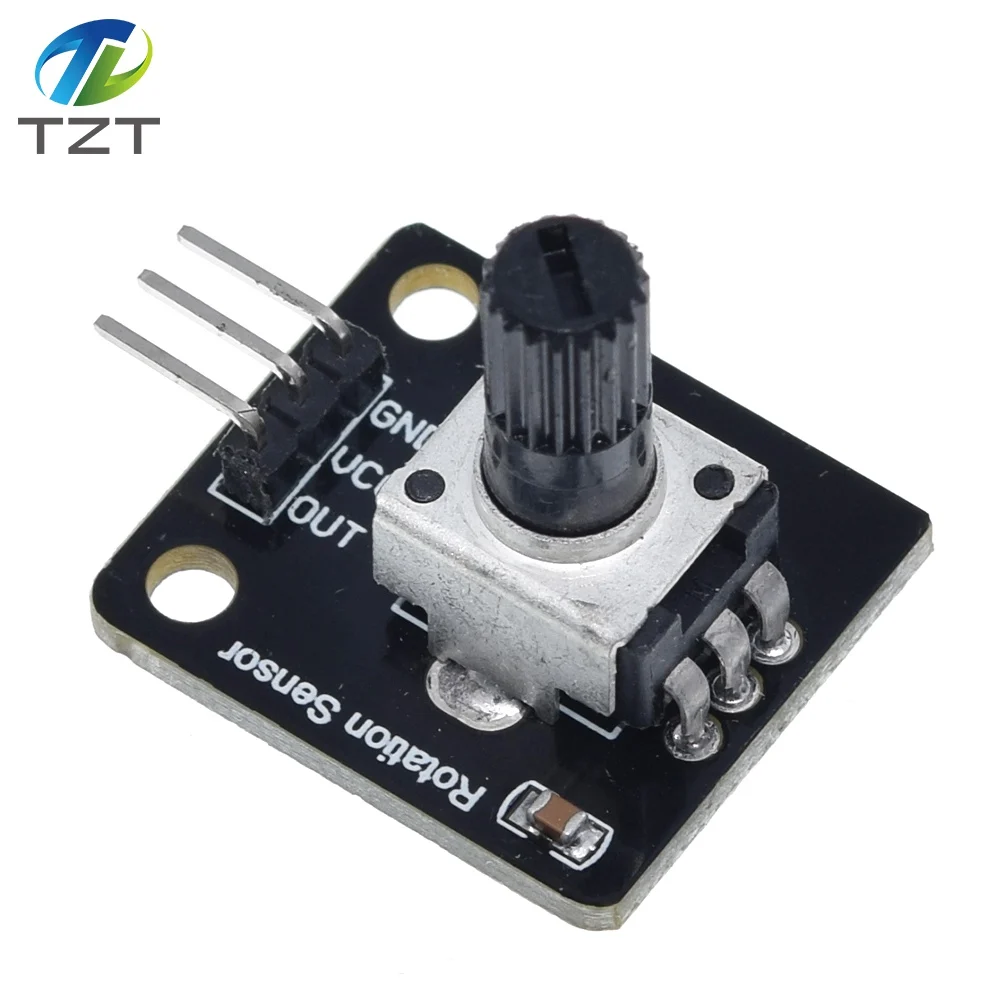 TZT Rotacijski Potenciometer Analogni Gumb Modul Za Raspberry Pi Arduino Elektronskih Blokov RV09 Rotacijski kodirnik za arduino